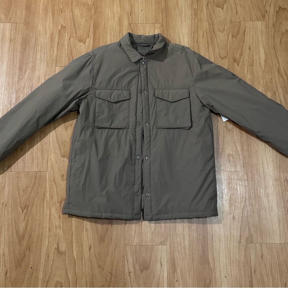 Old Navy Men's Green Shirt Jacket